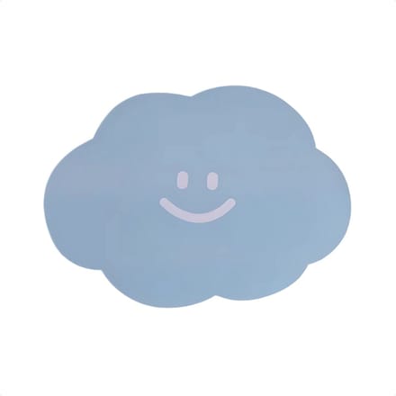 Blauwe Wolk Muismat - Antislip & Waterdicht - Voor Thuis, School & Kantoor