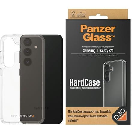 PanzerGlass HardCase w. D3O® Samsung Galaxy S24 | Transparent