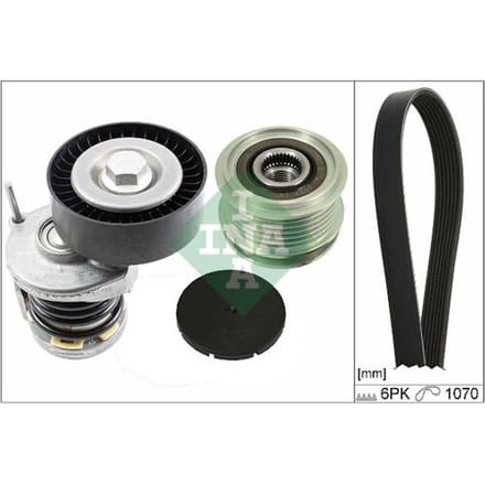 Schaeffler Ina V-snaar set (met rollen) INA 529 0475 20