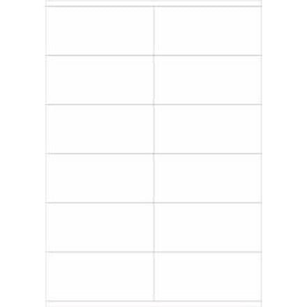 Schäfer Shop Select Universele etiketten, 105,0 x 48,0 mm, permanentklever, 1200 stuks
