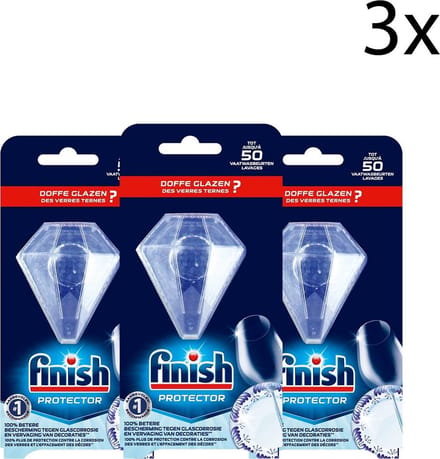 Finish Glans Protector Vaatwasmiddel - 1 Stuk x3