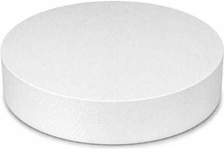 Piepschuim vormen - cirkel - 1x - D40 x 4 cm - styropor hobby / DIY vorm - basis knutselfiguren