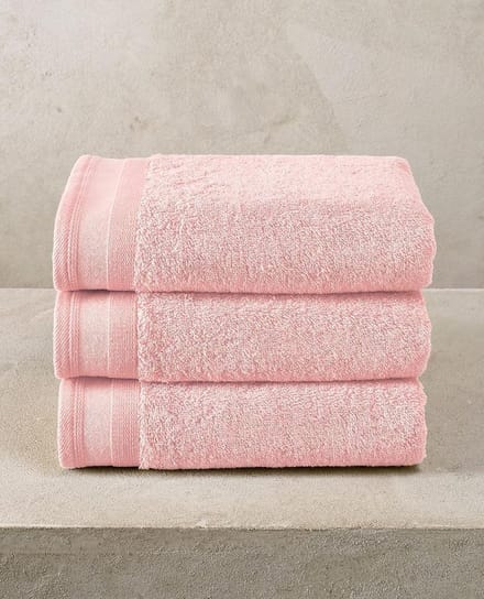 De Witte Lietaer handdoek Excellence 50x100 pearl pink