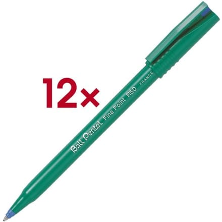 Pentel Rollerballpen Ball Pentel R50 0.4 Mm Blauw R50-C