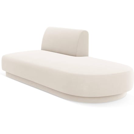 2-zits modulair zitelement Miley open rechterkant velvet | Micadoni Limited Edition