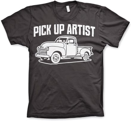 Hybris Pick-up artist T-shirt donkergrijs