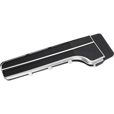 Rubber gaspedaalpad met rand antislip rubber waterdicht gaspedaalpad voor pick-up black