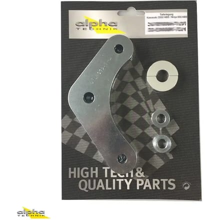 Verlagingsset Alpha Technik Kawasaki Z650 et Ninja 650 ABS