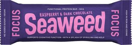 Seaweed&Friends Zeewier proteïne reep FOCUS - 50 g