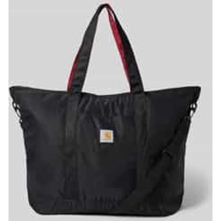 Shopper met labeldetail, model 'Alumni Tote Bag'