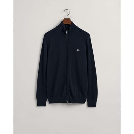Gant Vest casual cotton zip cardigan 8030164/433