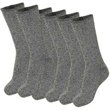 Heatkeeper Dames Thermo Sokken - 4 paar - Medium Grey - Maat 36/41