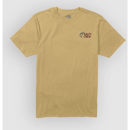 Salty Crew Bait Shop T-Shirt geel
