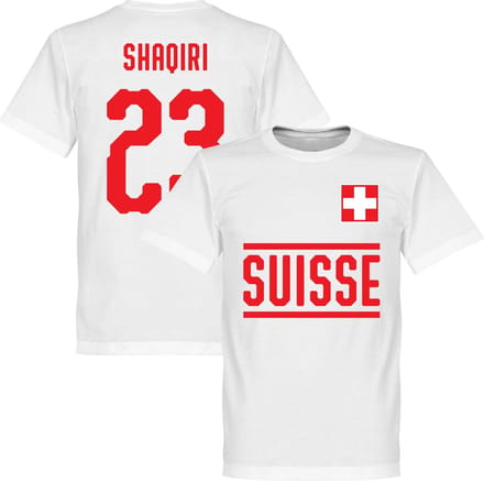 Zwitserland Shaqiri 23 Team T-Shirt  - M