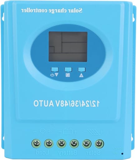 Zonne Laadregelaar - MPPT Controller - Accu Opladen - Hoge Conversie - 150A - Blauw
