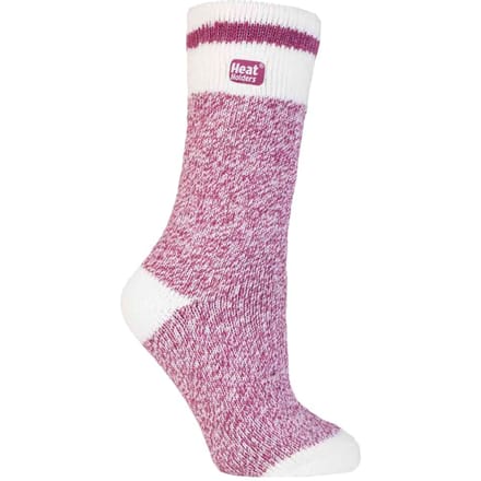 Heat Holders - Thermische sokken met damespatroon - Berry Block Twist