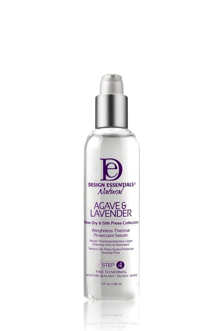 Design Essentials Agave & Lavender Weightless Thermal Protectant Serum - Sérum thermoprotecteur