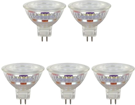 SPL GU5.3 LED Lamp 2.7W - Warm Wit - 350lm - Led Spot MR16 - 5 Stuks