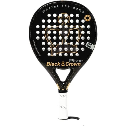 Black Crown Piton 1.0 (Round) padel racket