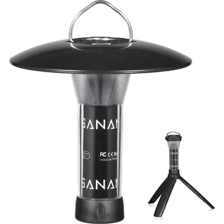 USB Oplaadbare Zaklamp Waterdicht Campingtent Licht Magnetisch Werklamp met Statief voor zwart