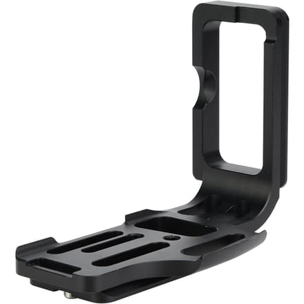 Duurzaam Snelontgrendelend QR L-vormig Camerabeugel Verticale Grip voor Nikon D800D810D800E black