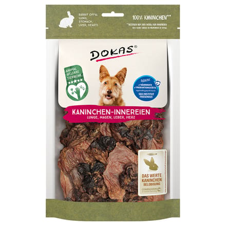 100g Dokas Konijnen orgaanvlees hondensnacks