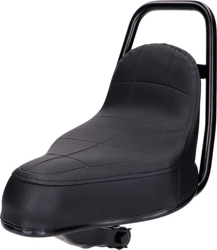 Zadel Chopper met strop zwart (o.a. Puch Maxi) PM49945