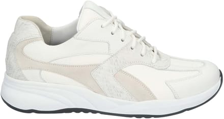 Durea - 6316 G - Lage sneakersDames sneakers - Kleur: Wit/beige - Maat: 41