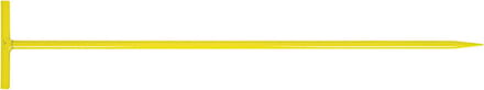 ORIT - Draadpen - Kruis - Hoogwaardige kwaliteit - 80 cm - Ø 15 mm