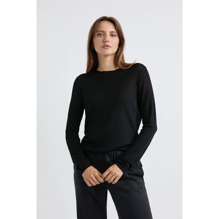 Josephine & Co Goldie Sweater Black Maat: XS | Sweaters Outlet | Dames | Zwart