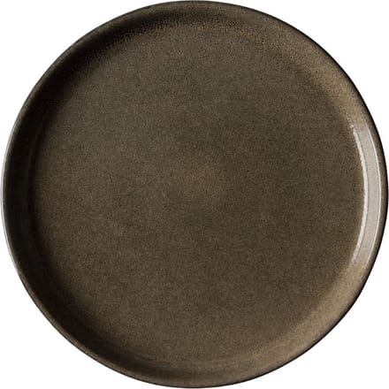 Dutch Rose Serenity Borden - Ø 18,5cm - Stoneware Handgemaakt - Camel