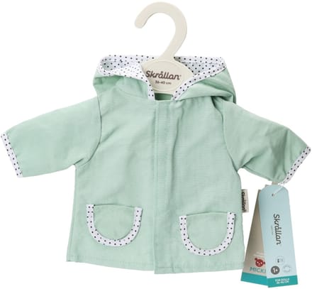 Poppenkleding regenjas (36-40cm)