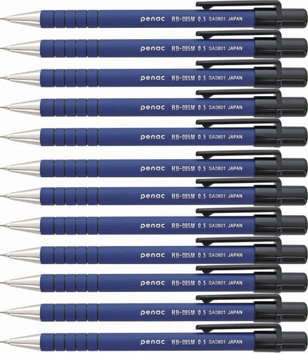Penac Vulpotlood - RB-085 - 12-pack - Blauw - 0.5mm