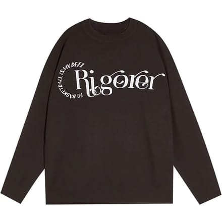 Logo hoodie Rigorer