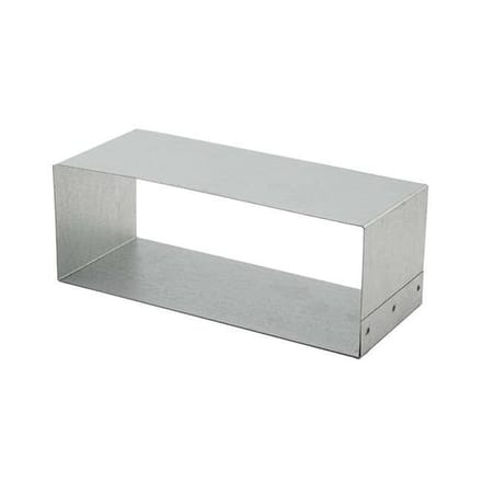 Koppelstuk 220x80 tbv instort kanaal