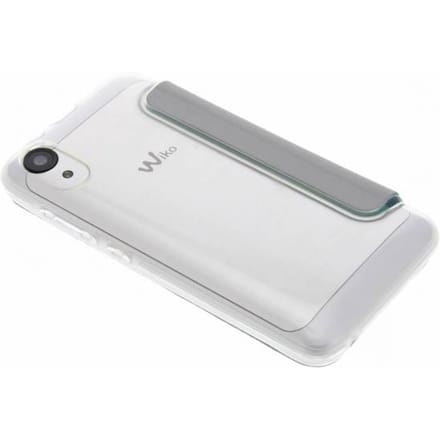 Wiko hoesje bookcase voor Wiko Sunny 2 - lichtgrijs