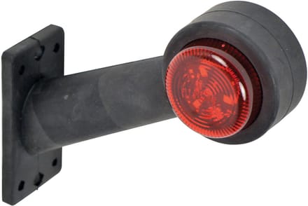 Carpoint Breedtelicht 10-30 Volt Rechts 150 Mm Rood/wit