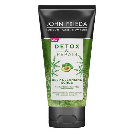 John Frieda Detox &amp; Repair Scalp Scrub 150 ml