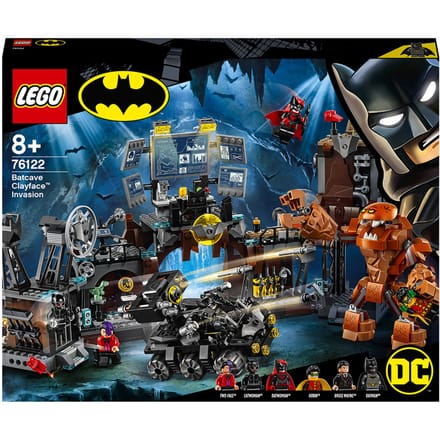 LEGO Marvel Super Heroes Batcave Clayface Invasion 76122
