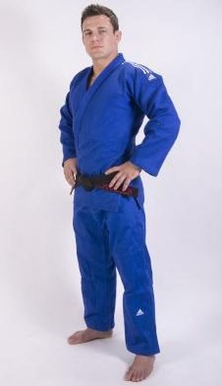 Judopak Adidas Champion | IJF-goedgekeurd | Blauw (Maat: 155)