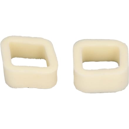 2 stuks Grasmaaier Luchtfilterelement Polyestervezel Wasbaar voor 443 436 Bosmaaier beige
