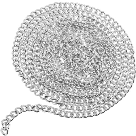 Decoratieve ketting met schakels 5.8x7.5 mm - 2 m - metalen DIY creaties voor interieurprojecten
