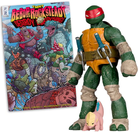 Teenage Mutant Ninja Turtles Page Punchers Action Figure Raphael 13 cm