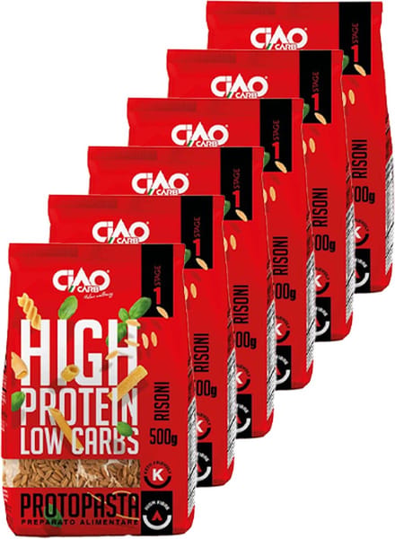 CiaoCarb | ProtoPasta Rijst | 6 stuks | 6 x 500gram