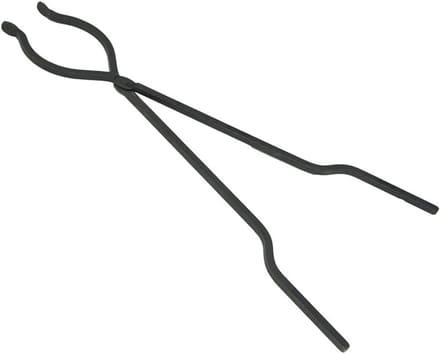Kampvuurtang - Vuurtang - Buiten koken - Handgesmeed staal - 76 cm - Zwart