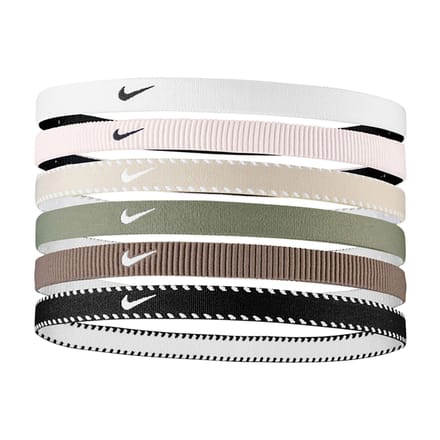 Nike Flex Classiic Hoofdbanden 6-pack N1011927-111 - Kleur Wit-multicolour - Maat 1SIZE