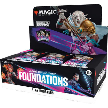 Wizards of the Coast Magic the Gathering TCG Foundations-Play Booster Pack (Diversen) Nieuw