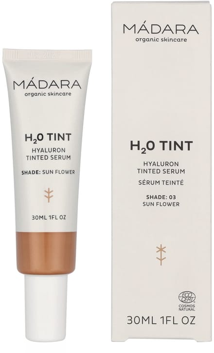 MÁDARA H2O Tint Hyaluron Tinted Serum Hyaluronzuur serum Dames 30 ml