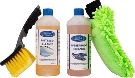 HIBO RIB Boot Schoonmaak Set