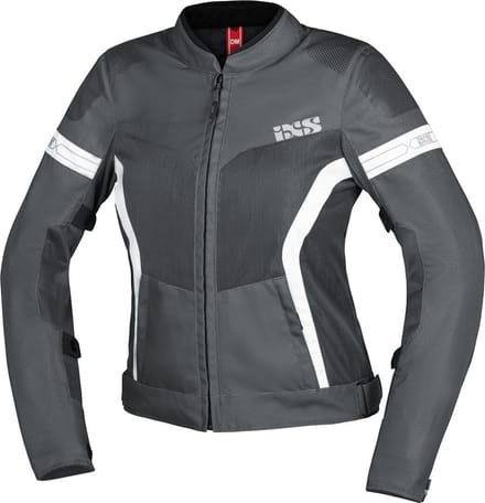 IXS Trigonis-Air Dames Grijs Textiele Motorjas - Jas
